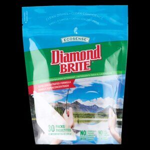 Diamond Brite Packs Automatic Dishwasher Detergent Green | Size: 30 packs